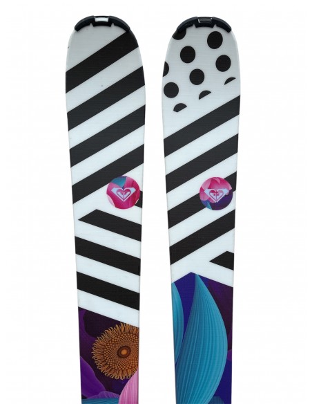 Ski Test Roxy Dreamcatcher 85 + Fix Look Xpress 11 Ski occasion femme