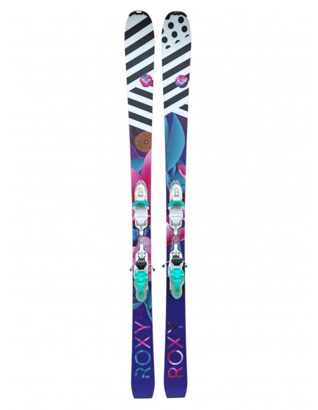 Ski Test Roxy Dreamcatcher 85 + Fix Look Xpress 11 Ski occasion femme