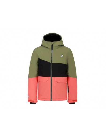 Veste de Ski Junior Neuve Dare 2B Steazy II Jacket Olive Green Black Vestes de ski garçon