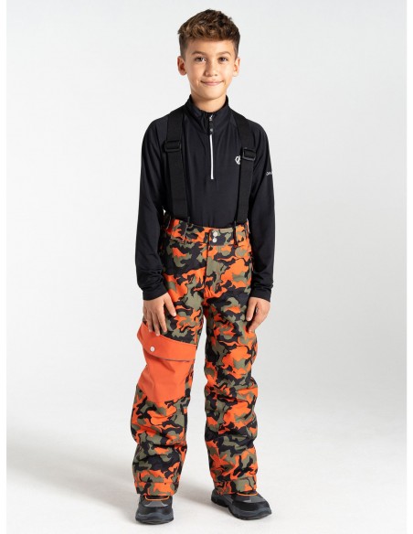 Pantalon de ski Dare 2b Pow pant Orange Rusty Pantalons de ski enfant