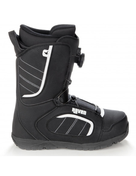 Boots de Snow Neuves Raven Target Atop Boa 2021 Taille 31 Mondopoint Snowboard