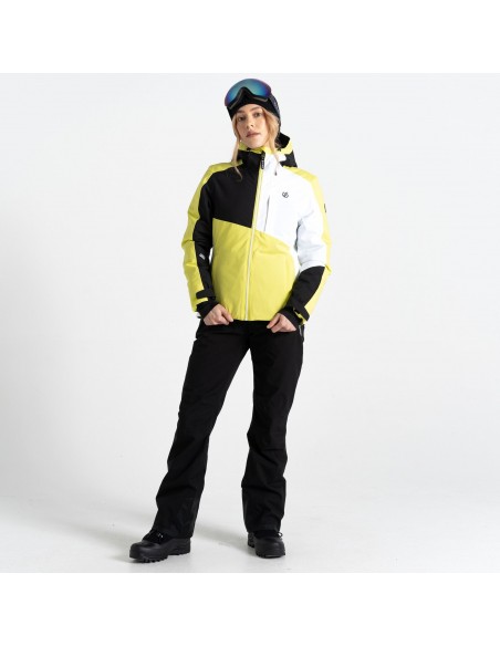 Veste de Ski Femme Neuve Dare 2B Chute Jacket Yellow Plum Vestes de ski femme