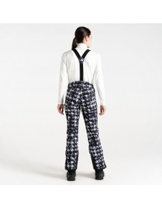 Pantalon de Ski Dare 2B Diminish Black Printed Pantalons de ski femme 2