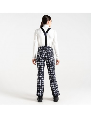 Pantalon de Ski Dare 2B Diminish Black Printed Pantalons de ski femme