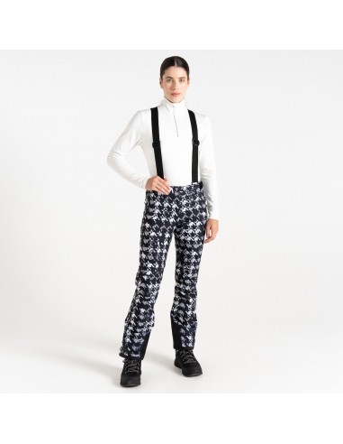 Pantalon de Ski Dare 2B Diminish Black Printed Pantalons de ski femme