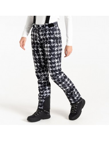 Pantalon de Ski Dare 2B Diminish Black Printed Pantalons de ski femme