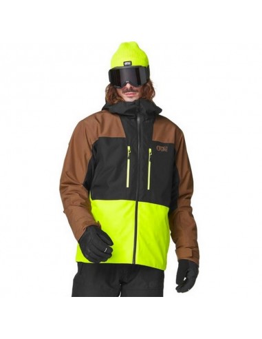 Veste de Ski Picture Object Jacket Cocoa Brown Vestes de ski homme