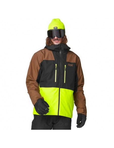 Veste de Ski Picture Object Jacket Cocoa Brown Vestes de ski homme