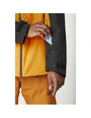 Veste de Ski Picture Object Jacket Black Honey Carrot Vestes de ski homme