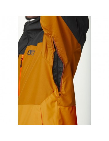 Veste de Ski Picture Object Jacket Black Honey Carrot Vestes de ski homme