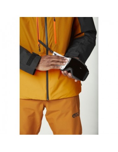 Veste de Ski Picture Object Jacket Black Honey Carrot Vestes de ski homme