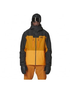 Veste de Ski Picture Object Jacket Black Honey Carrot Vestes de ski homme