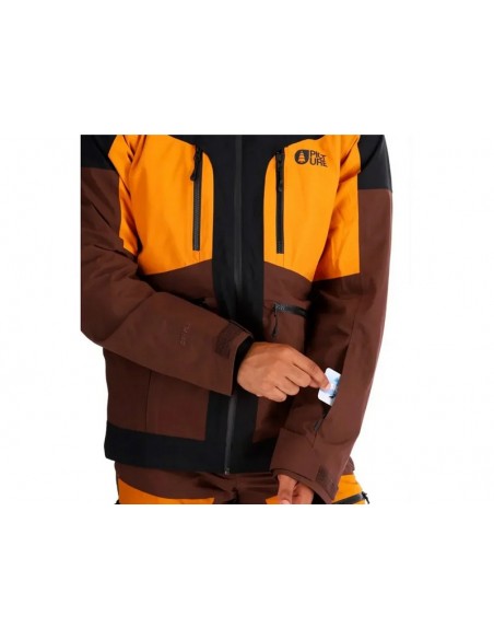 Veste de ski Picture Naikoon Jacket Black Chicory Honey Vestes de ski homme