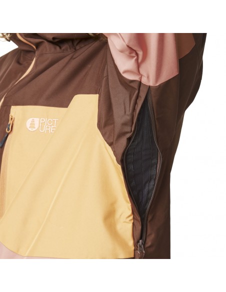 Veste de Ski Picture Nitric Jacket Chicory Cedar Brown Vestes de ski homme