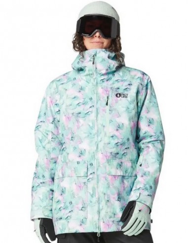 Veste de Ski Picture Glawi Jacket Blurry Water Print Vestes de ski femme