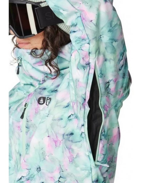 Veste de Ski Picture Glawi Jacket Blurry Water Print Vestes de ski femme
