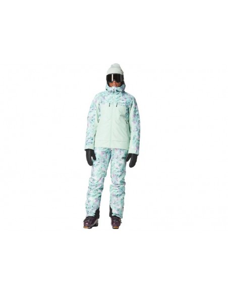 Veste de Ski Picture Exa Jacket Blurry Water Silt Green Vestes de ski femme