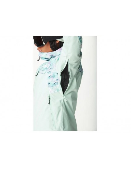 Veste de Ski Picture Exa Jacket Blurry Water Silt Green Vestes de ski femme