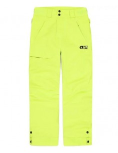 Pantalon de ski Junior Picture Time Pants Acid Lime Pantalons de ski enfant