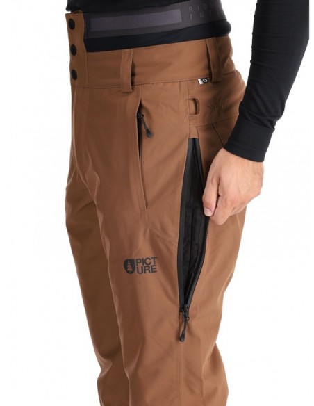 Pantalon de ski Picture Object Pant Cocoa Brown Pantalons de ski homme