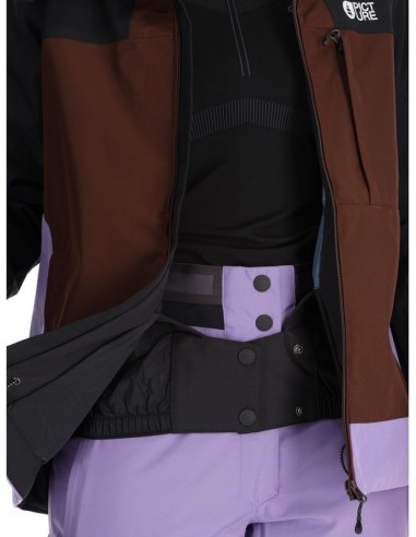 Veste de ski Femme Picture Seakrest Black Chicory Paisley Vestes de ski femme