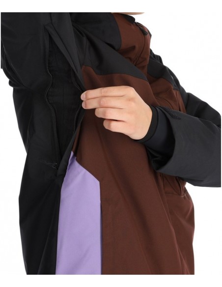 Veste de ski Femme Picture Seakrest Black Chicory Paisley Vestes de ski femme