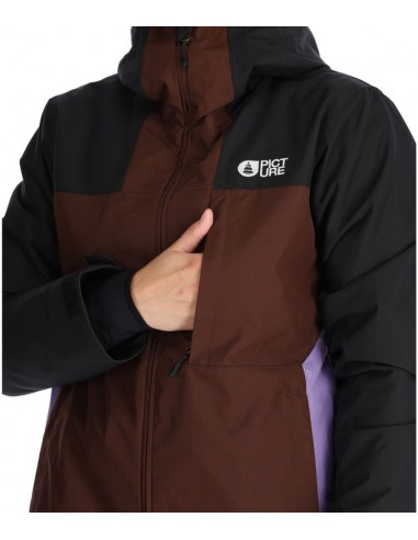 Veste de ski Femme Picture Seakrest Black Chicory Paisley Vestes de ski femme