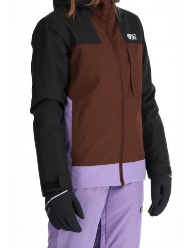 Veste de ski Femme Picture Seakrest Black Chicory Paisley Vestes de ski femme