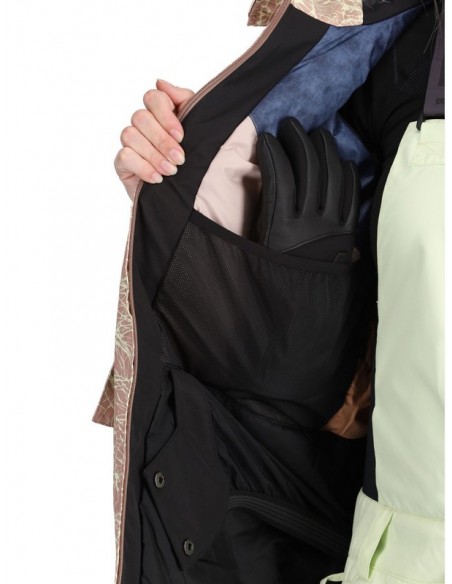 Veste de Ski Picture Glawi Jacket Textury Print Vestes de ski femme