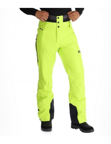 Pantalon de Ski Picture Object Acid Lime Pantalons de ski homme