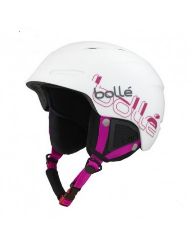Casque de Ski Bollé B-Yond Soft White Pink Taille 58/61cm à molette Accueil