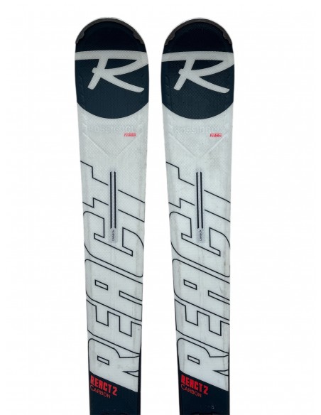 Ski Occasion Rossignol React 2 + Fix look Xpress Ski occasion homme