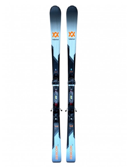Ski Occasion Volkl Deacon 7.6 + Fix Marker FDT 10 GW Ski occasion homme