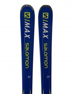 Ski Occasion Salomon S max X7 + Fix Salomon Z11 GW Ski occasion homme 2
