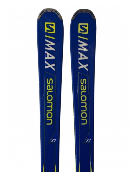 Ski Occasion Salomon S max X7 + Fix Salomon Z11 GW Ski occasion homme