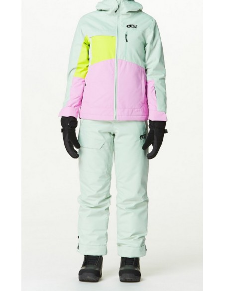 Veste de ski Picture Kamelya Jkt Silt Green Vestes de ski fille
