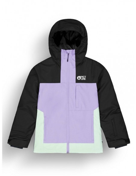 Veste de ski Picture Seady Jacket Black Paisley Purple Vestes de ski fille