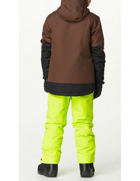 Veste de ski Picture Daumy Jkt Chicory Coffee Black Acid Vestes de ski garçon