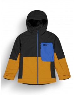 Veste de ski Picture Daumy Jkt Black Honey Deep marine Vestes de ski garçon