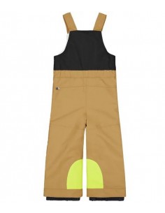 Salopette de Neige Picture Snowy Bib Brown Sugar Black Pantalons de ski enfant 2