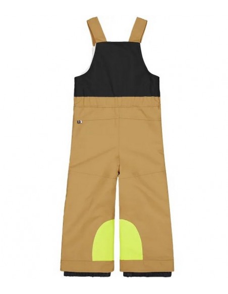 Salopette de Neige Picture Snowy Bib Brown Sugar Black Pantalons de ski enfant