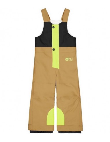 Salopette de Neige Picture Snowy Bib Brown Sugar Black Pantalons de ski enfant