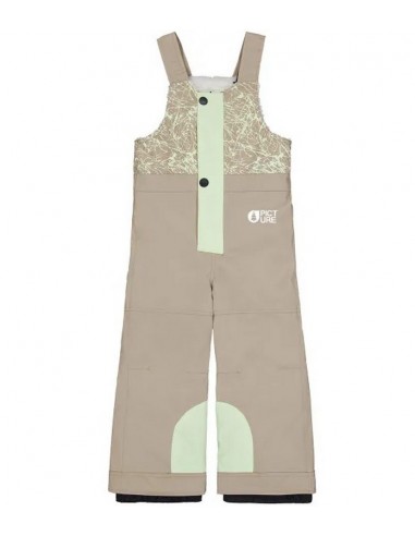 Salopette de Neige Picture Snowy Bib Roebuck Textury Print Pantalons de ski enfant