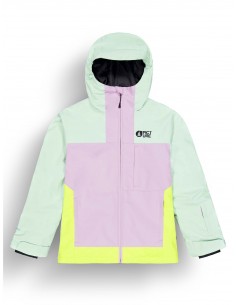 Veste de ski Picture Seady Jacket Silt Green Orchid Acid Vestes de ski fille 2