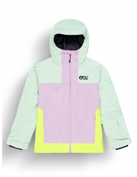 Veste de ski Picture Seady Jacket Silt Green Orchid Acid Vestes de ski fille