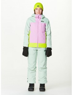 Veste de ski Picture Seady Jacket Silt Green Orchid Acid Vestes de ski fille
