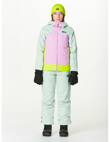 Veste de ski Picture Seady Jacket Silt Green Orchid Acid Vestes de ski fille