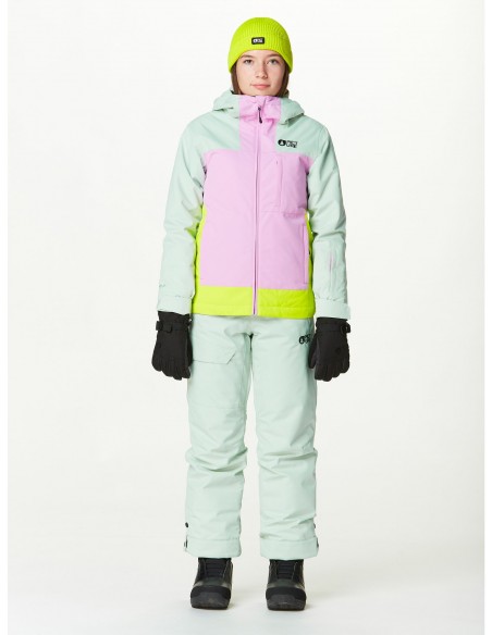 Veste de ski Picture Seady Jacket Silt Green Orchid Acid Vestes de ski fille
