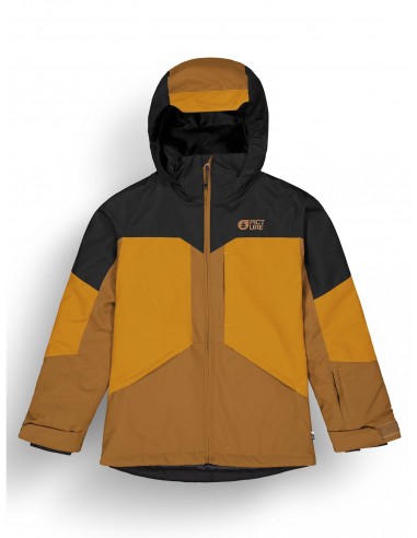 Veste de ski Picture Cossmo jkt Black Honey Chocolate Vestes de ski garçon