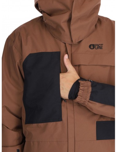Veste de ski Picture Owenn Jacket Cocoa Brown Vestes de ski homme